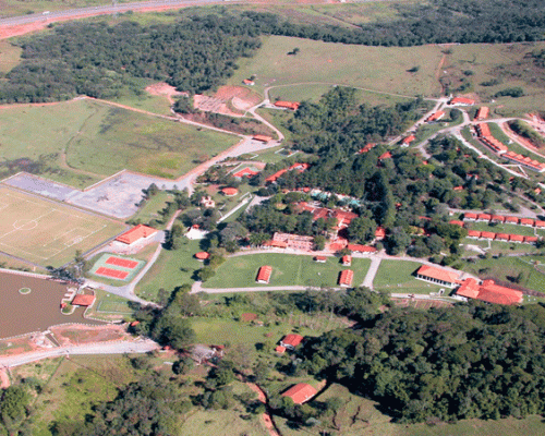 Hotel Estância Atibainha Resort Convention foto aérea
